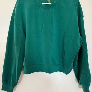 AS Revival Teal Crewneck Top